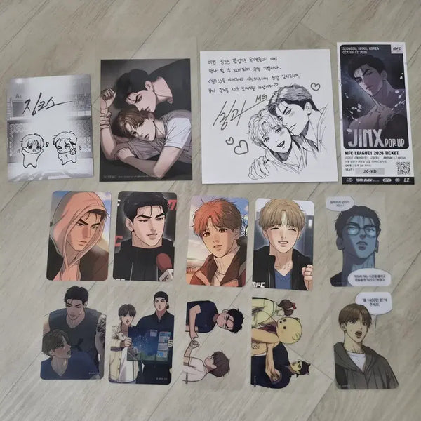 [BUNJANG] Jinx Lucky Draw Bundle Set / jinx 징크스 팝업 10특 8종+입특+소장특 일괄 팝니다