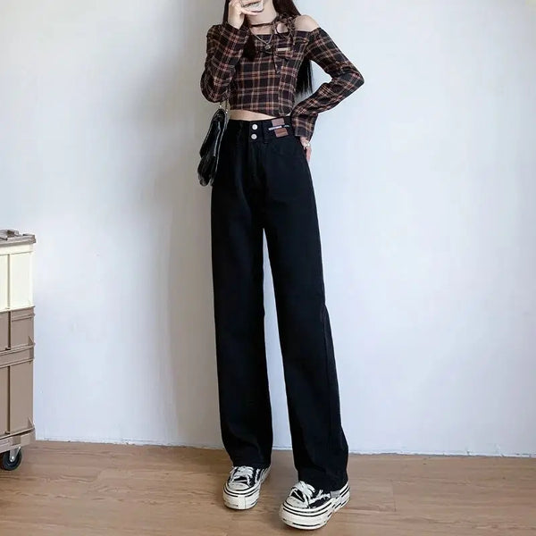 [BUNJANG] Black Denim Jeans / 검은색 청바지