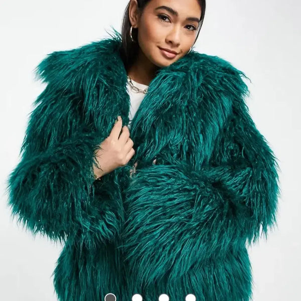 [BUNJANG] And Other Stories Eco-Fur Jacket / 앤아더스토리즈 에코퍼 자켓