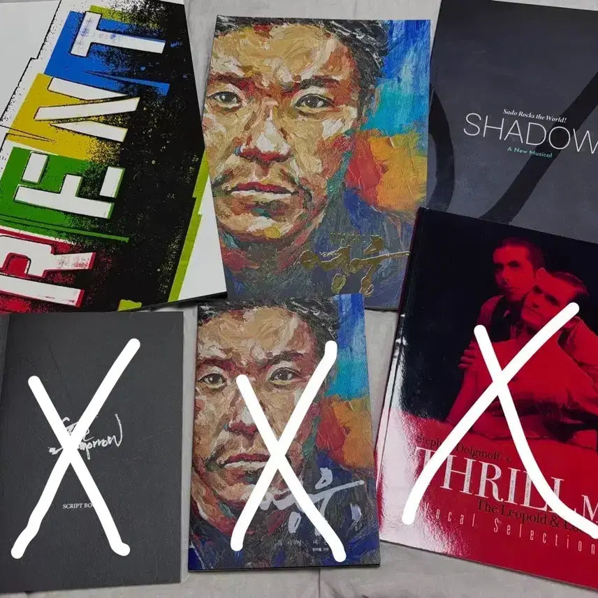 [BUNJANG] Musical Program Books, Sheet Music Books, Script Books / 뮤지컬 프로그램북/악보집/대본집 싸게 팝니다!!!