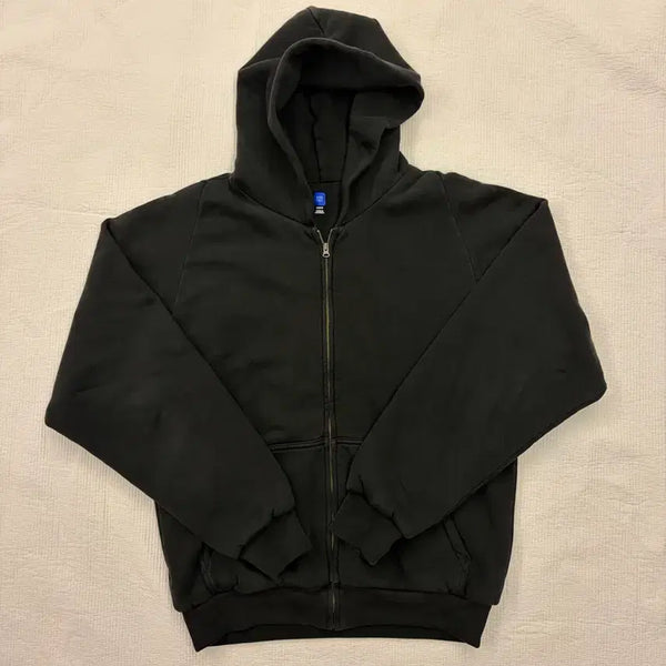 [BUNJANG] EasyGap Black Hoodie Zip-Up M / 이지갭 후드집업 검정 M