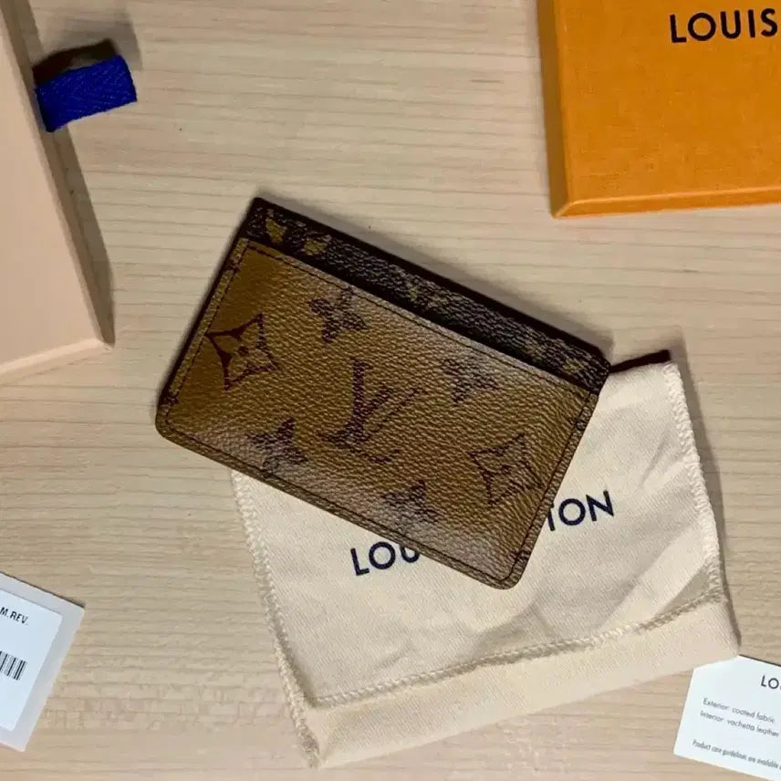 [BUNJANG] Louis Vuitton Monogram Reverse Card Holder / [S급/정품] 루이비통 모노그램 리버스 카드홀더 카드지갑