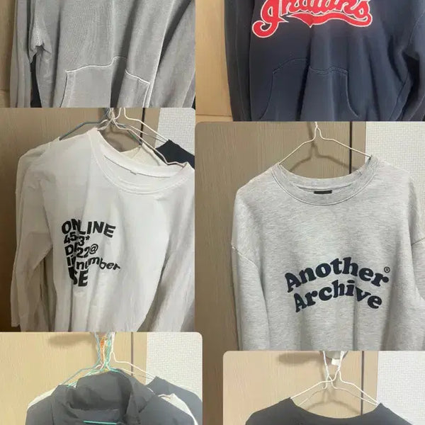 [BUNJANG] Hoodie & Sweatshirt Bundle Set / 개당7천원/일괄3마넌)옷장정리 싸게 가져가세요 후드티 맨투맨 일괄 처분 양도