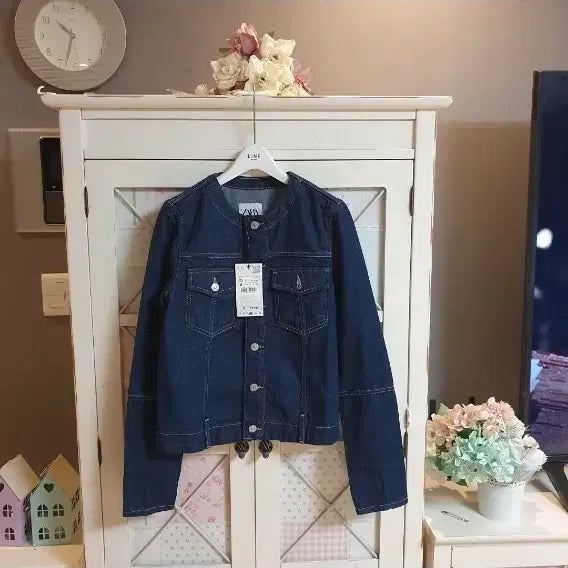 [BUNJANG] Zara Denim Jacket / 자라 데님자켓/55-66  새상품 정가79000