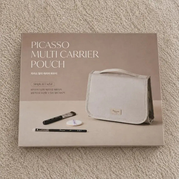 [BUNJANG] Picasso Multi Carrier Pouch Beige / 피카소 멀티 캐리어 파우치 베이지 미개봉 새상품