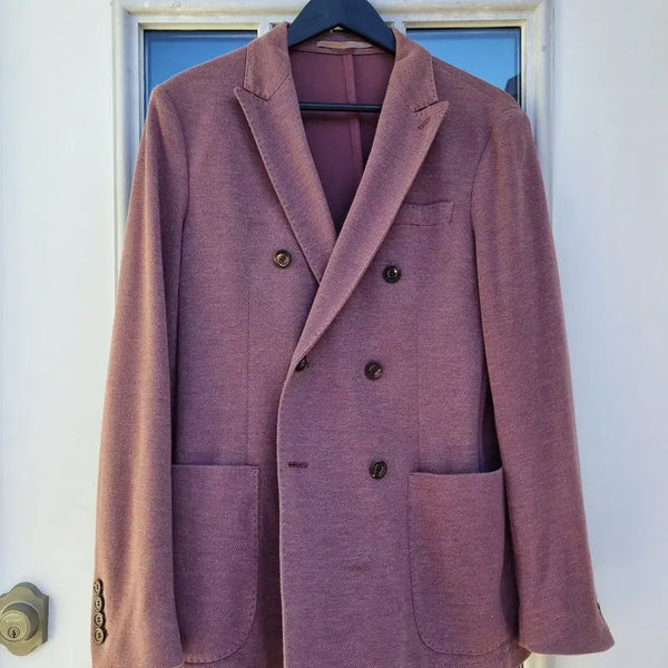 [BUNJANG] Eleventy Italian Double Blazer Jacket / 일레븐티 이탈리아 고급 클래식 더블 블레이져 자켓 실사이즈 95
