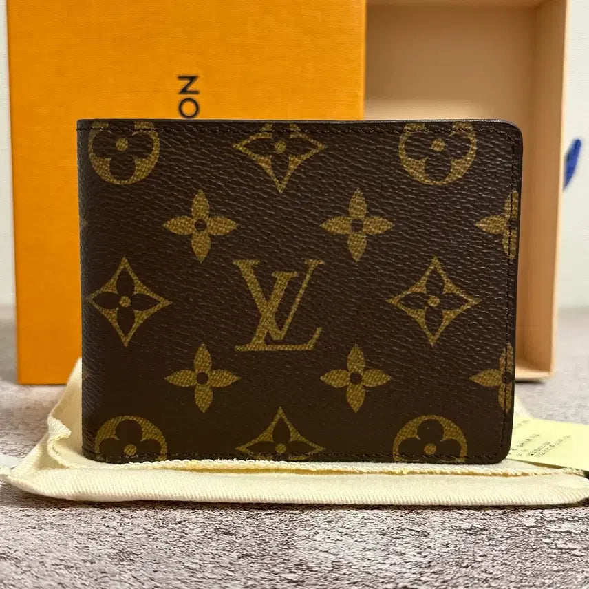 [BUNJANG] Louis Vuitton Monogram Multiple Wallet Bifold Wallet / [풀구성] 루이비통 모노그램 멀티플 월릿 반지갑