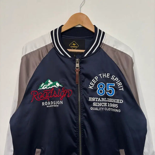 [BUNJANG] Roadsign Origin Embroidered Sukajan Jacket / 로드사인 오리진 자수 스카잔