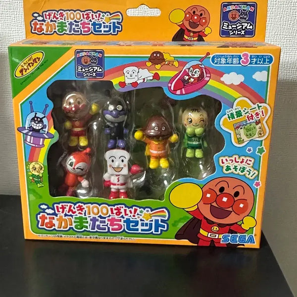 [BUNJANG] Anpanman Friends Figure Set SEGA / 앙팡맨 호빵맨 친구들 피규어 세트 세가