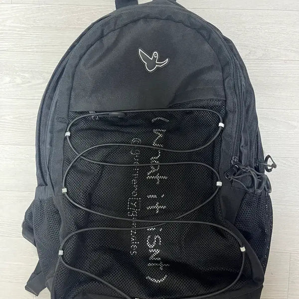 [BUNJANG] Mark Gonzales Black Backpack / 마크곤잘레스 검정색 백팩