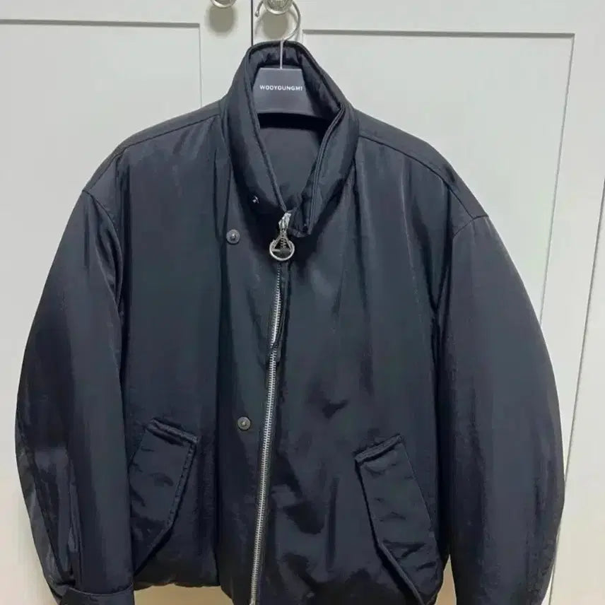 [BUNJANG] Solid Homme 22FW Black Padded Jacket / 46)22fw 솔리드옴므 블랙 패딩 자켓