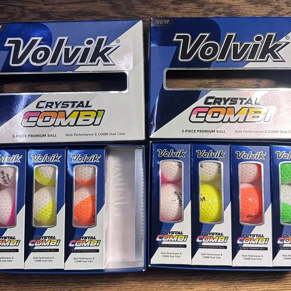 [BUNJANG] Volvik Crystal Combi Golf Balls - 21pc / 볼빅 크리스탈 콤비 골프공 21구