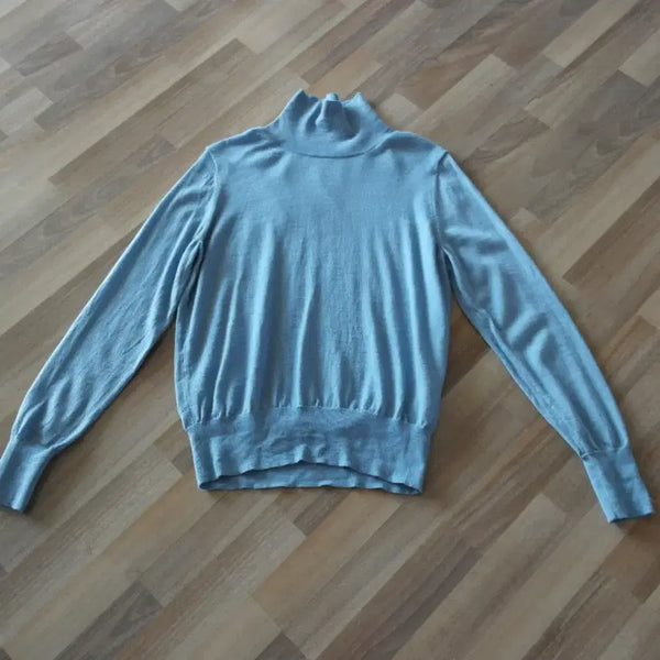 [BUNJANG] LENTO 100% Wool Turtleneck Top (Size 55-66) / 라시엔토 폴라/55~66사이즈/새제품수준