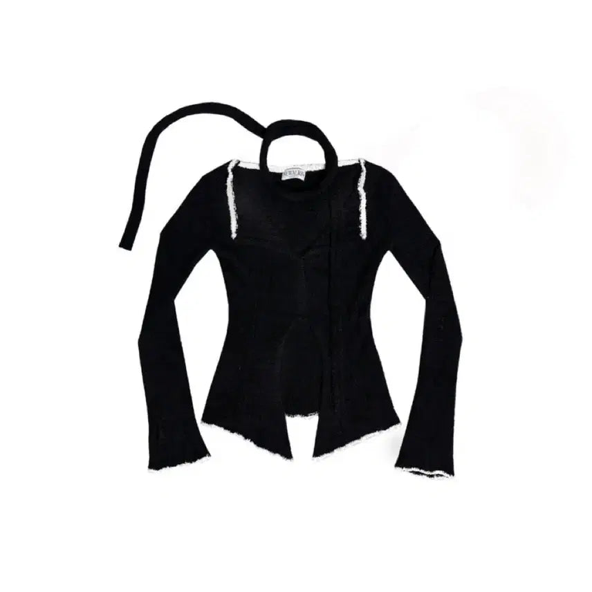 [BUNJANG] Newearlin Rabbit Knit Black / 뉴얼린 래빗니트 블랙