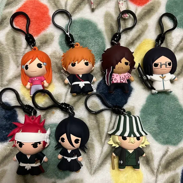 [BUNJANG] Bleach Anime Character Figure Keyring Set / 블리치