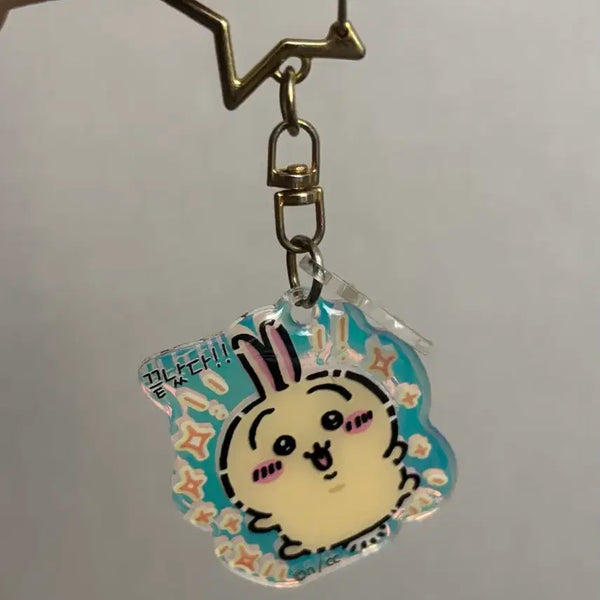 [BUNJANG] Usagi Acrylic Keyring / 우사기 아크릴 키링 치이카와 먼작귀