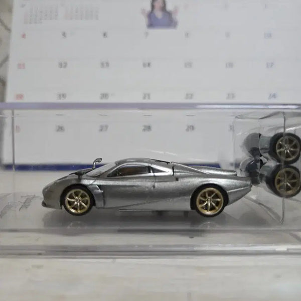 [BUNJANG] CM Model 1:64 Pagani Huayra Codalunga Diecast Model (Silver) / cm model 파가니 와이라 코달룽가 1:64 실버 단순개봉 미니지티