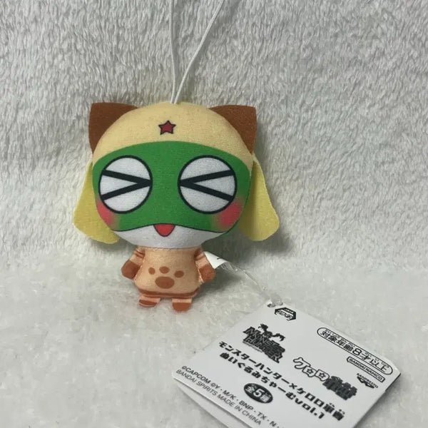 [BUNJANG] Keroro Monster Hunter Collaboration Plush Keychain / 케로로 몬스터헌터 콜라보 인형 누이 키링