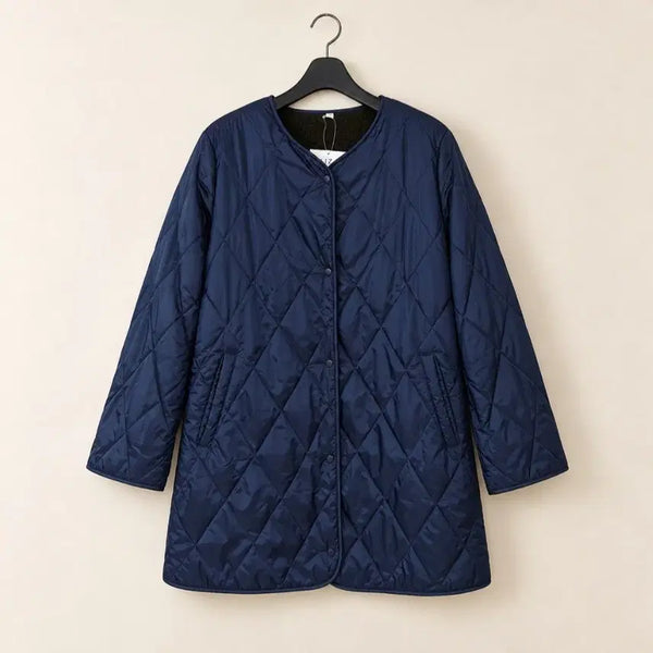 [BUNJANG] Women's Quilted Puffer Coat Jacket (Size M/95) / 66 새상품 여성 퀼팅 코트 점퍼 95 새제품 여자 패딩 점퍼 66 잠바