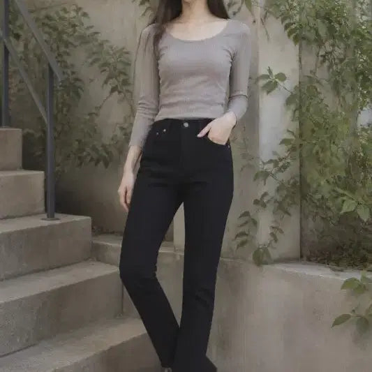 [BUNJANG] H&M Women's Distressed Jeans Size 77 / G005 H&M 청바지 77 여 아지구제
