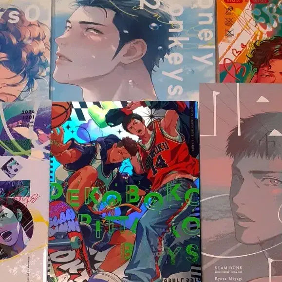 [BUNJANG] Slam Dunk RyoMitsu (TaeSeop x DaeMan) Doujinshi Bundle Set / 슬램덩크 동인지 료미츠 태섭대만 태대 회지 양도