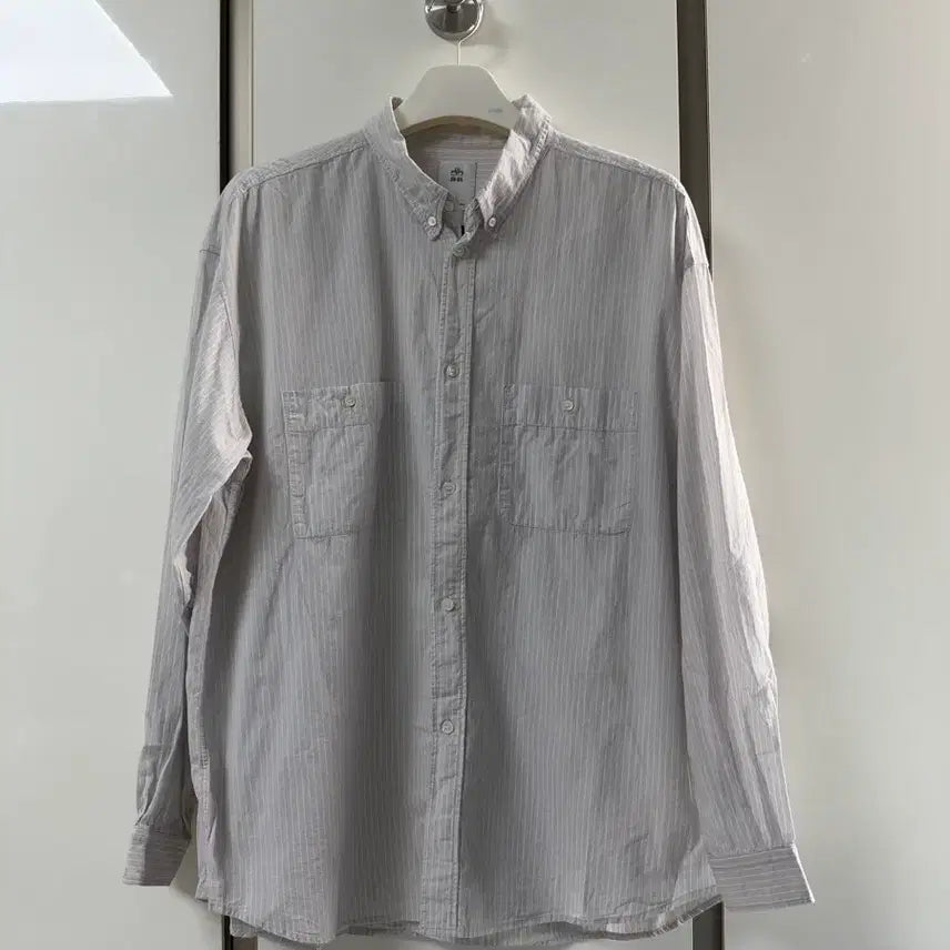 [BUNJANG] Polerouter 2-Pack Stripe Shirts / (4) 폴리테루 2pk 스트라이프 셔츠