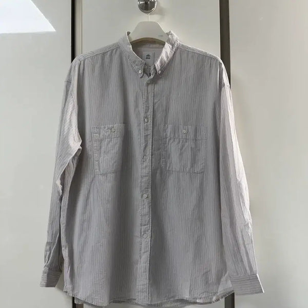 [BUNJANG] Polerouter 2-Pack Stripe Shirts / (4) 폴리테루 2pk 스트라이프 셔츠