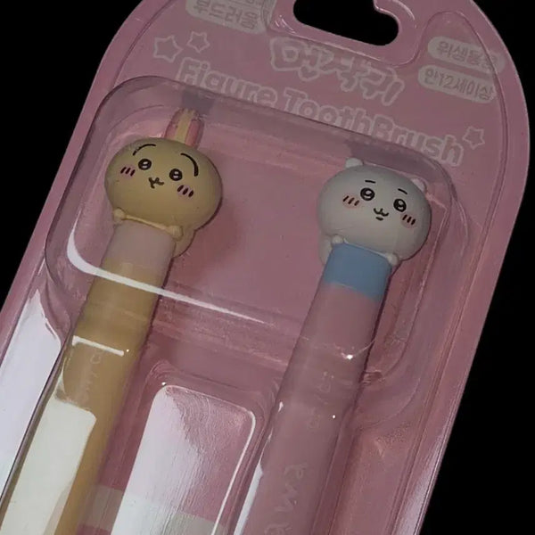 [BUNJANG] Chiikawa Usagi Chii Hyper Toothbrush Set / 정품 치이카와 우사기 치이 히퍼  칫솔 세트