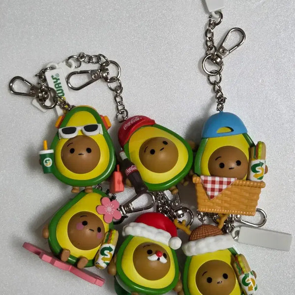 [BUNJANG] Subway Kado Keyring Bundle Set / [일괄판매] 서브웨이 카도 키링 네고가능