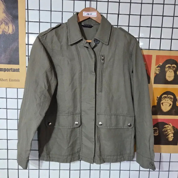 [BUNJANG] Vintage Khaki Field Jacket / 빈티지 야상 점퍼 카키1011
