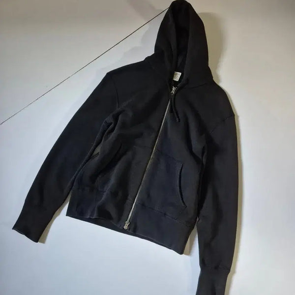 [BUNJANG] Loopwheeler Cotton Zip-Up Hoodie / Loopwheeler 루프휠러 후드집업