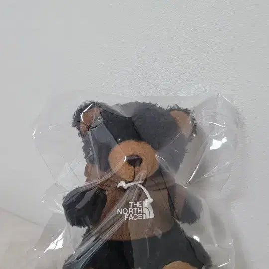 [BUNJANG] The North Face Black Bear Charm Keychain / 노스페이스 검정 곰돌이 키링