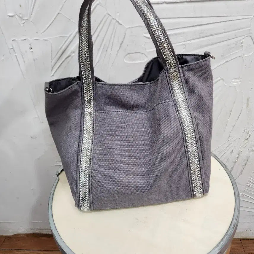 [BUNJANG] Gray Shoulder Bag / 숄더백 그레이