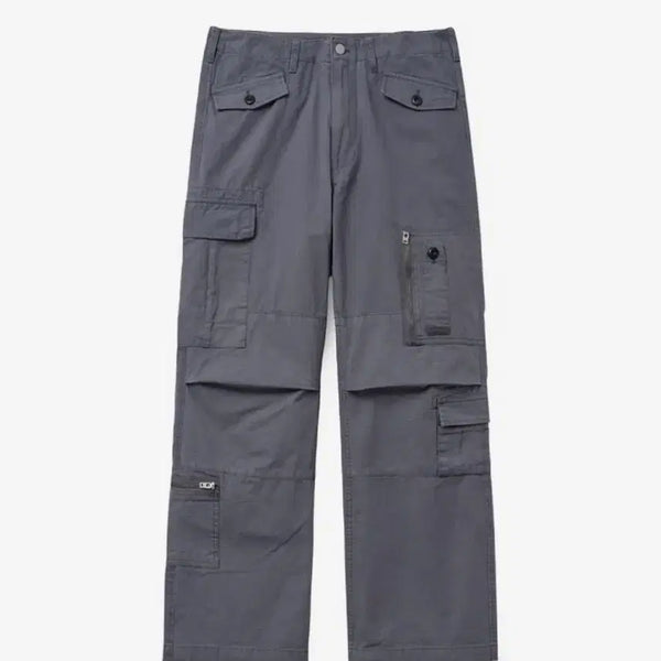 [BUNJANG] Hatching Room Multi Cargo Pants Blue Grey / 해칭룸 multi cargo pants blue grey