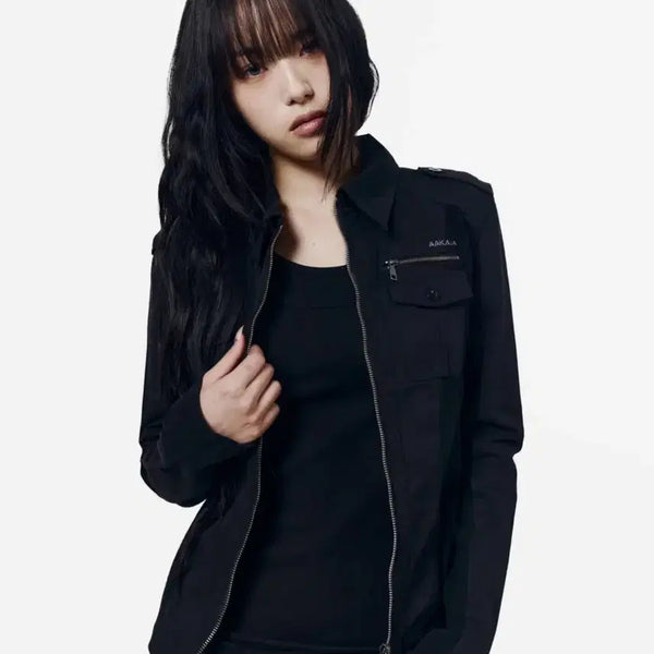 [BUNJANG] AAKAA Black Cargo Jacket / AAKAA 블랙 카고 자켓