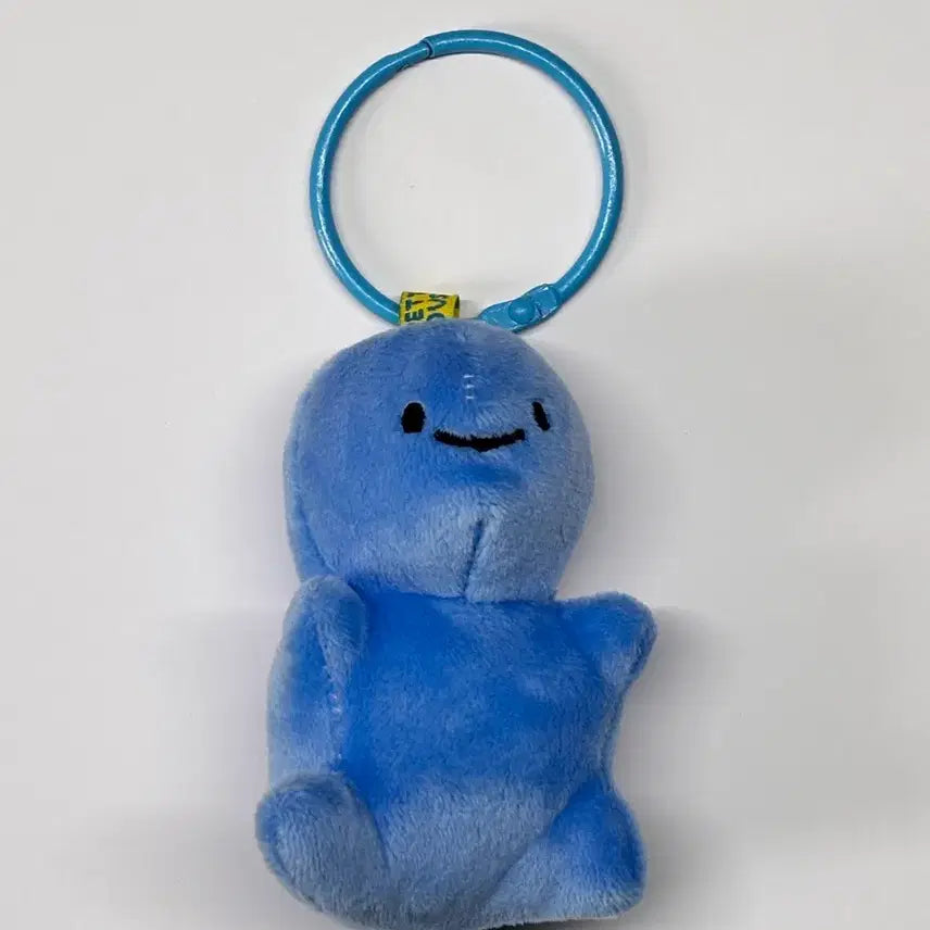 [BUNJANG] Blue Dinosaur Plush Keychain / 파랑 공룡 키링