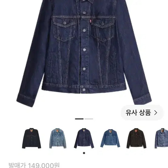 [BUNJANG] Levi's Type III Trucker Jacket - Medium Indigo / 리바이스 타입 III 트러커 자켓 미디움 인디고