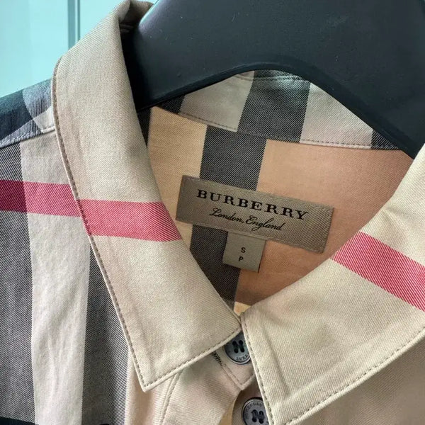 [BUNJANG] Burberry Check Shirt / 버버리 체크셔츠