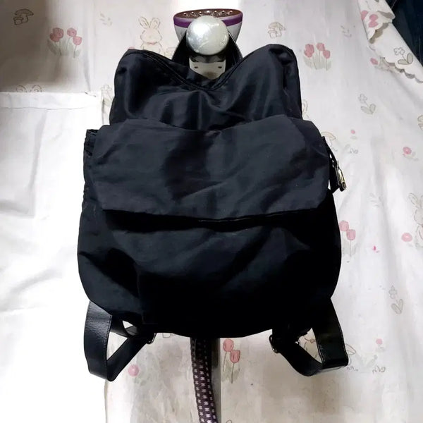 [BUNJANG] Mandara Deok Nylon Backpack Black / 만다라덕  나일론  백팩