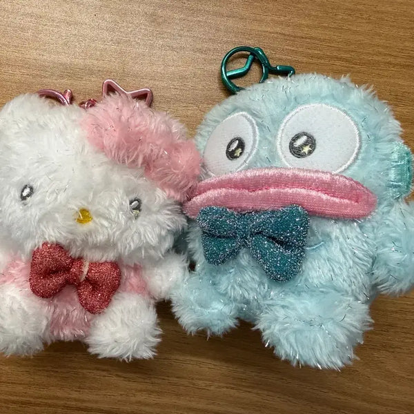 [BUNJANG] Sanrio Hello Kitty & Hangyodon Doll Keychain Set / 산리오 키티/한교동 인형 키링