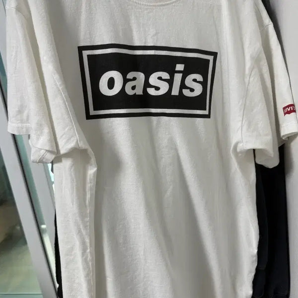 [BUNJANG] Levi's Oasis White T-Shirt / 리바이스 오아시스 반팔 흰색