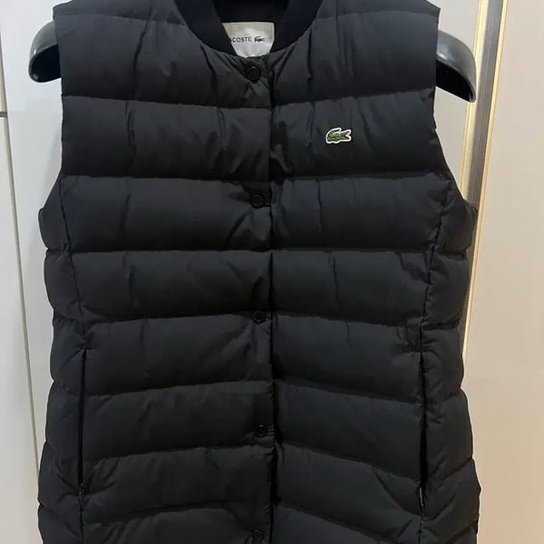 [BUNJANG] Lacoste Goose Down Women's Vest / 라코스테 구스다운 여성패딩조끼 55~66