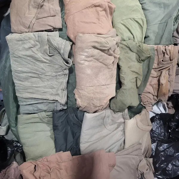 [BUNJANG] Bundle Set Damaged T-Shirts (14 pcs) / 14개 일괄 파손 반팔티