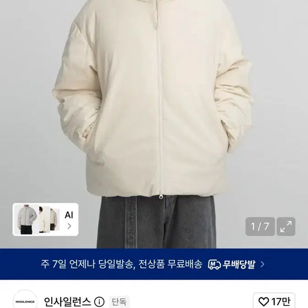 [BUNJANG] INSILENCE Heavy Goose Down Jacket / 인사일런스 헤비 구스 다운 자켓