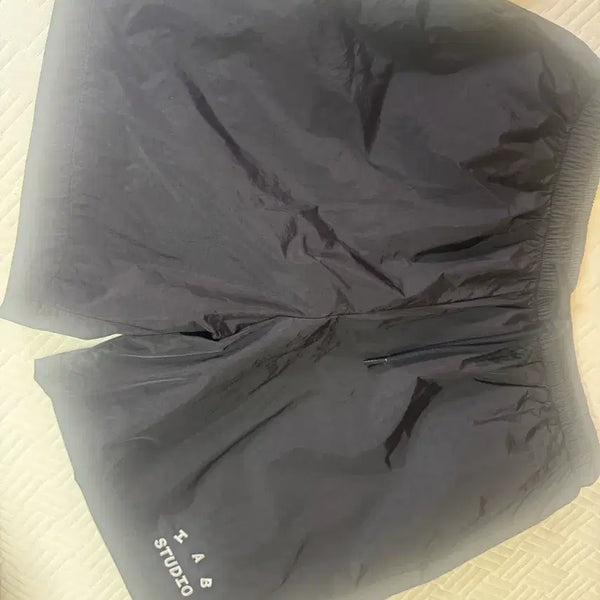 [BUNJANG] IAB Studio Nylon Pants Black / 아이앱 스튜디오 나일론 팬츠 블랙