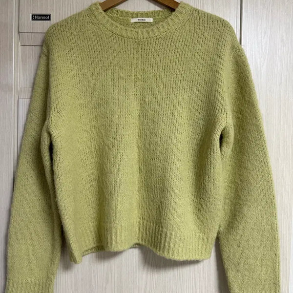 [BUNJANG] Mohair Round Neck Knit / 모헤어니트 라운드넥니트 니트