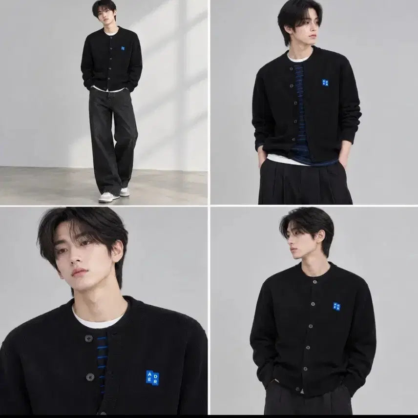 [BUNJANG] Ader Error Significant Cardigan Black / 아더에러 시그니피컨트 가디건