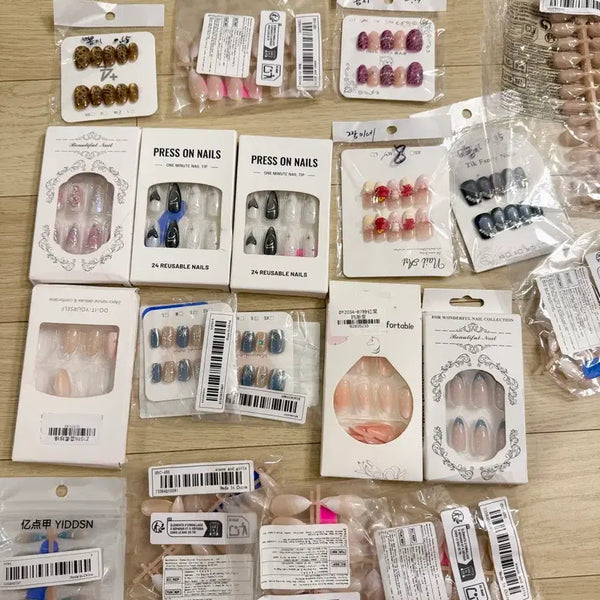[BUNJANG] Nail Tips Bundle Set / 네일팁 일괄 처분 일괄 가격