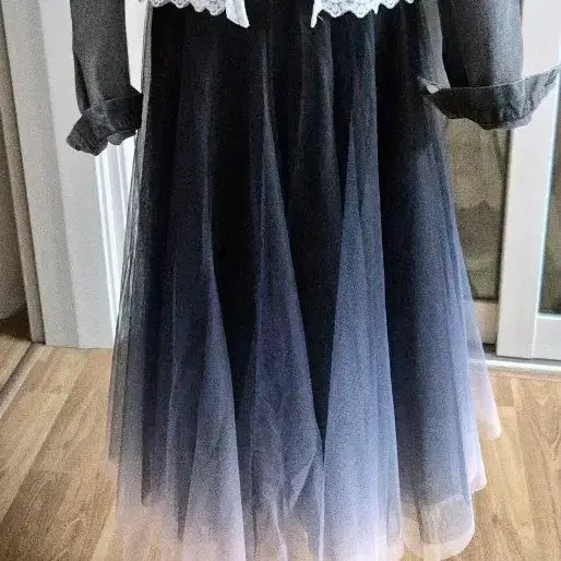 [BUNJANG] Black Tulle Skirt / 샤스커트