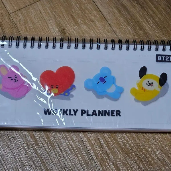 [BUNJANG] BTS BT21 Weekly Planner / BTS BT21 위클리 플래너